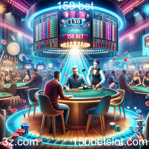 A Experiência do Jogo Ao Vivo no 150 Bet